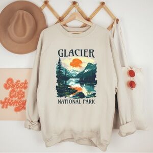 Glacier National Park Sweatshirt